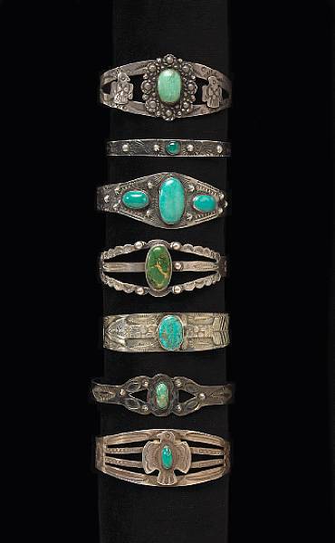 Appraisal: Native AmericanJewelryProperty from the Estate of Lynn Trusdell New Hope