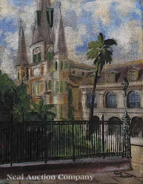 Appraisal: Antoine Gaston Alciatore American New Orleans b St Louis Cathedral