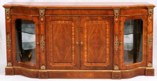 Appraisal: HENREDON BURLWOOD SIDEBOARD HENREDON BURLWOOD SIDEBOARD H W D A