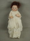 Appraisal: DOLL - bisque head baby doll with blue sleep eyes