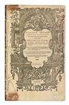 Appraisal: PHILO JUDAEUS Opera exegetica Title within woodcut historiated architectural border