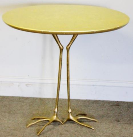 Appraisal: Midcentury Meret Oppenheim Traccia Table Unmarked From a Philadelphia PA