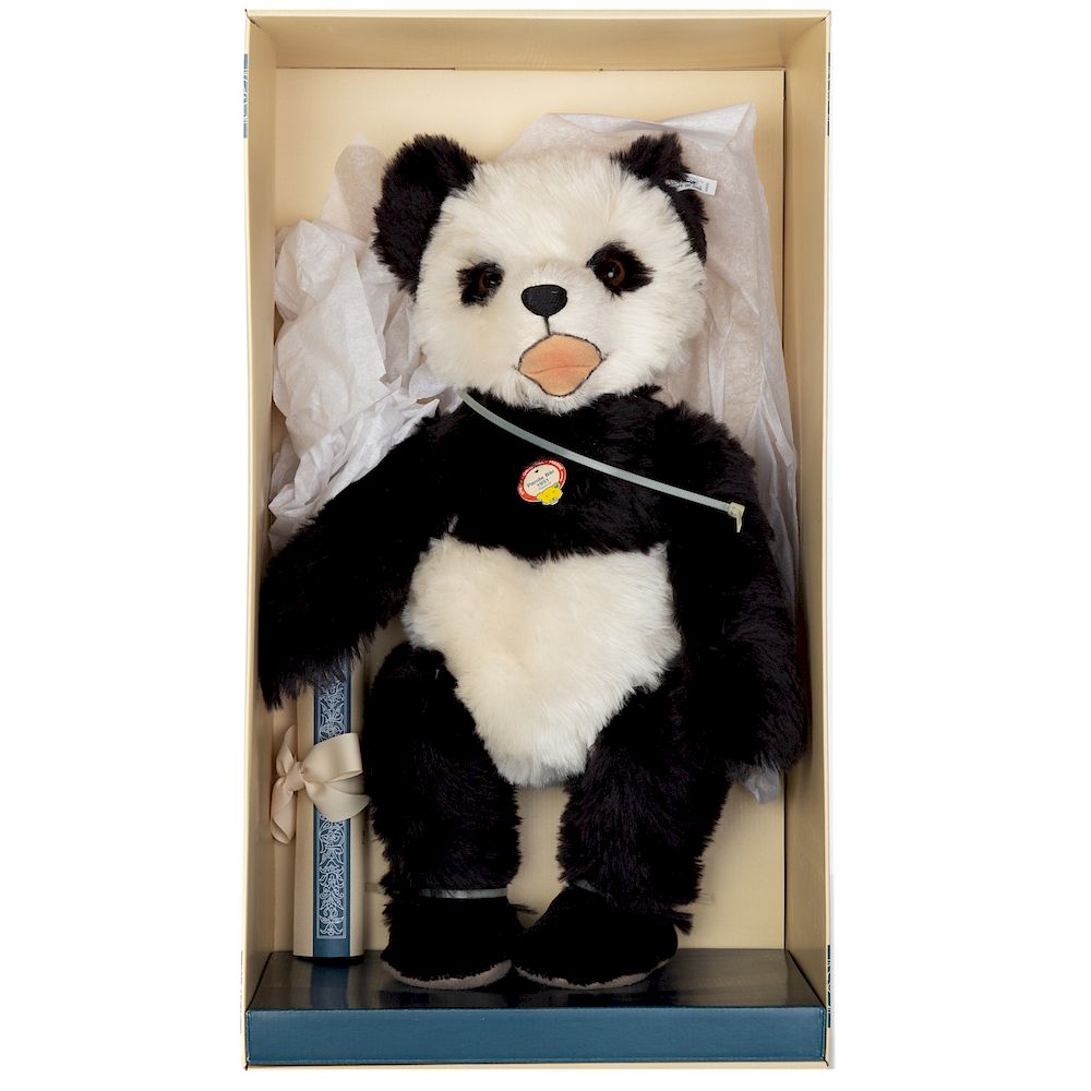 Appraisal: Steiff Panda Bear New in box in H