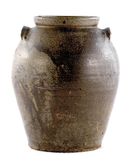 Appraisal: Southern stoneware jar BF Landrum Sr Edgefield District South Carolina