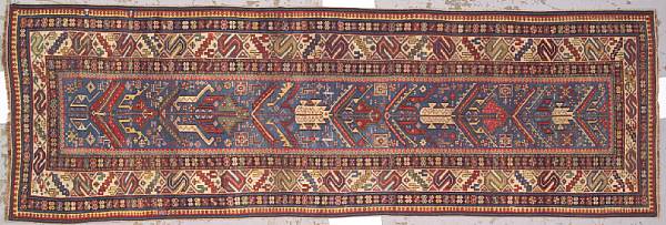 Appraisal: A Shirvan runner Caucasus late th century size approximately ft