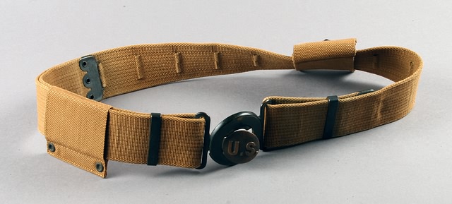 Appraisal: M Enlisted Garrison Belt with cartridge pouch and bayonet hanger