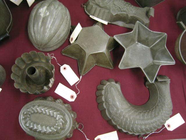 Appraisal: Victorian Tin Figural Food Molds