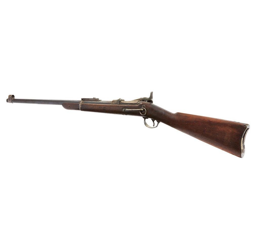 Appraisal: Springfield Model Trapdoor Carbine Springfield model trapdoor cavalry carbine in