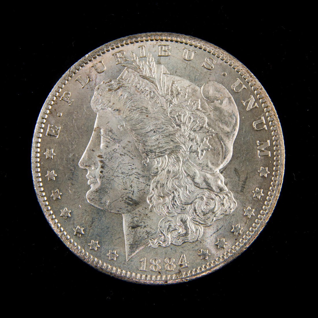 Appraisal: CC MORGAN SILVER DOLLAR CHBU CC Morgan Silver Dollar ChBu