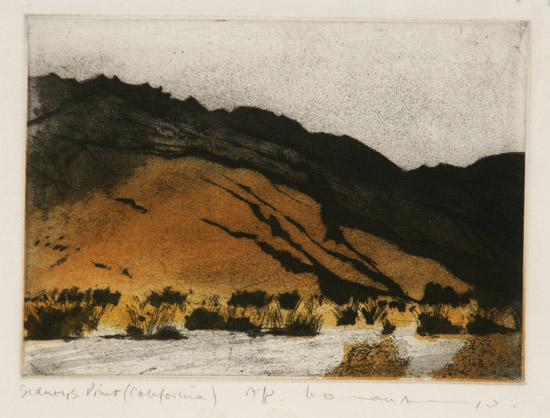 Appraisal: Norman Ackroyd British b Group of Three Works A Sunrise