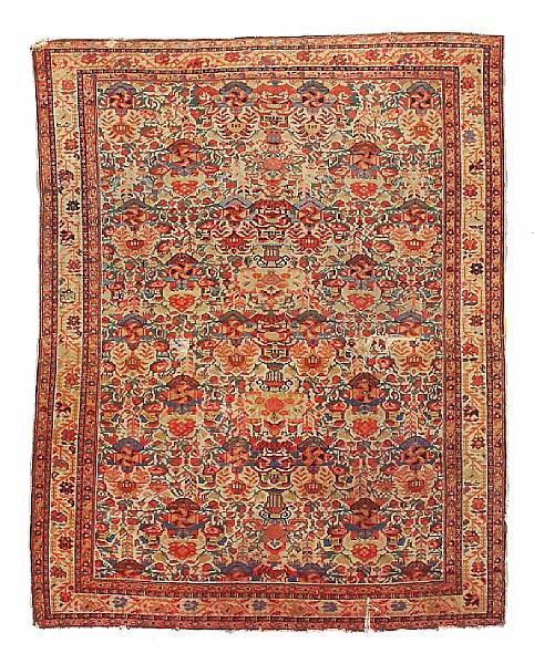 Appraisal: A Malayer rug Northwest Persia size approximately ft x ft