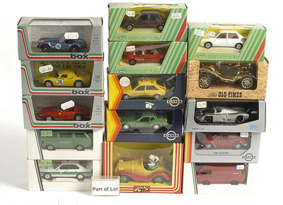 Appraisal: Gama Box Conrad group of Cars - including Schabak x