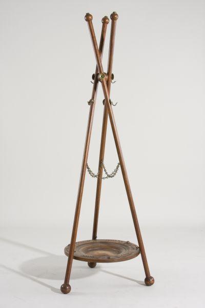 Appraisal: Aesthetic Revival Stick Ball Hat Stand late th c brass