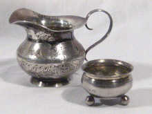 Appraisal: Russian interest A Russian silver cream jug maker's mark for