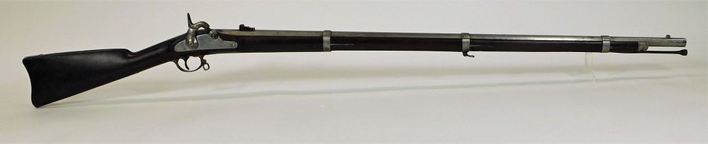 Appraisal: U S Model Trenton Contract Rifle-musket C caliber walnut stock