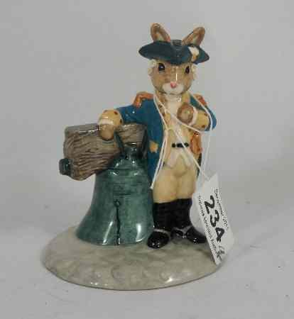 Appraisal: Royal Doulton Bunnykins Figures Betsy Ross DB and Liberty Bell