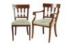 Appraisal: CHAIRS ARM SIDE - Federal Period Triple Carved Arrow Back