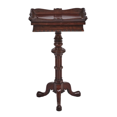 Appraisal: A George IV mahogany flower stand attributed to Gillows the