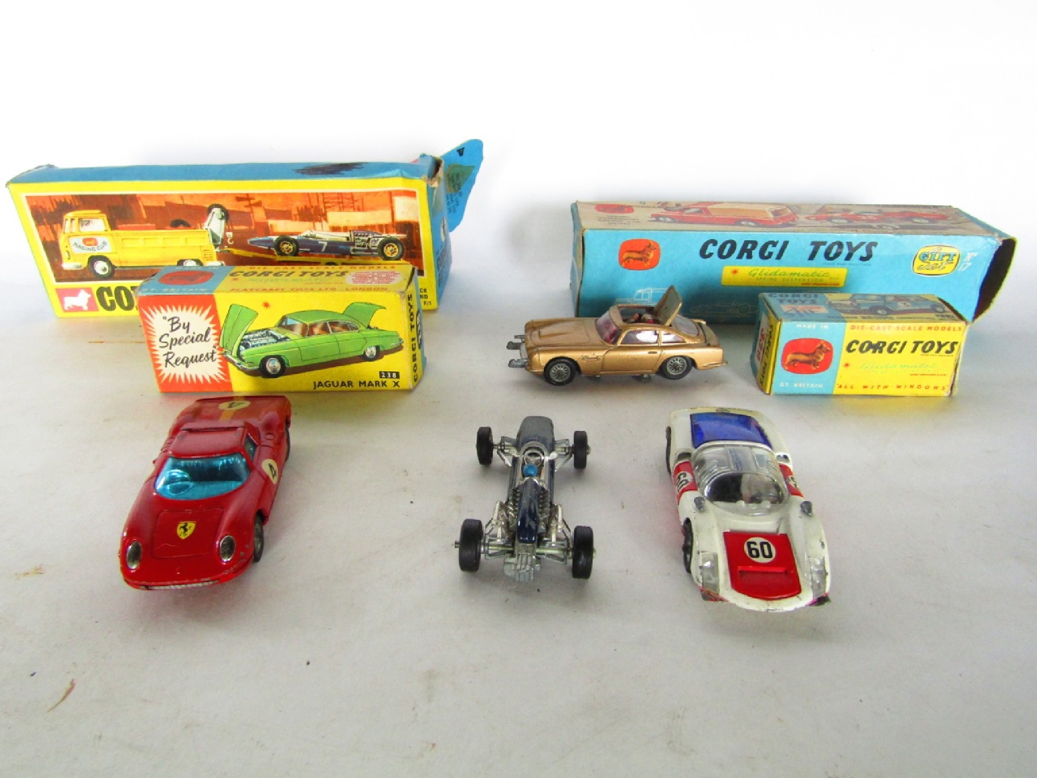 Appraisal: A collection of boxed Corgi toys including a - Monte-Carlo