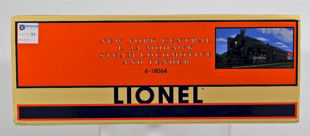 Appraisal: Lionel New York Central L- A Mohawk Locomotive United States