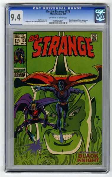 Appraisal: Doctor Strange CGC Marvel Comics Click for full description