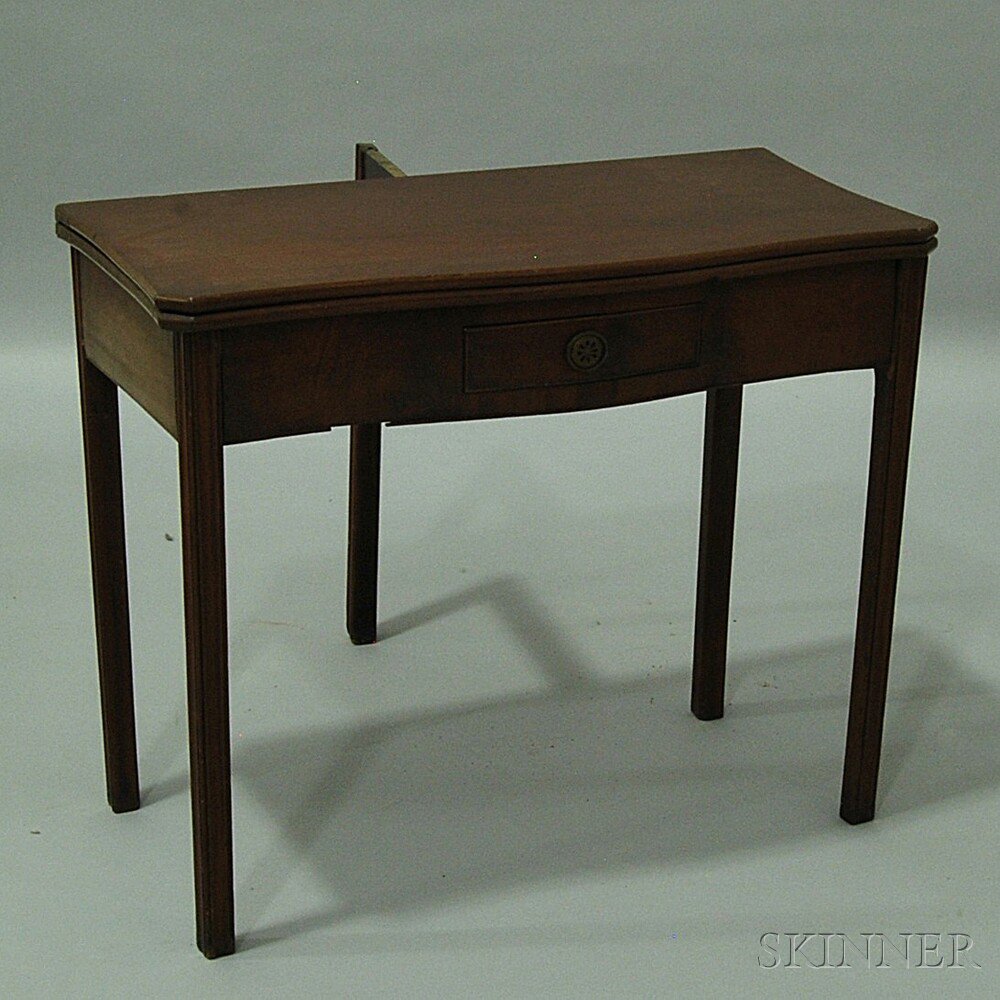 Appraisal: Chippendale Mahogany Card Table America or England late th century