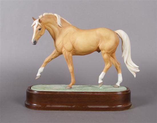 Appraisal: A Royal Worcester Figure of a Horse Height overall inches