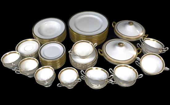 Appraisal: th C assembled partial dinner service by assorted English makers