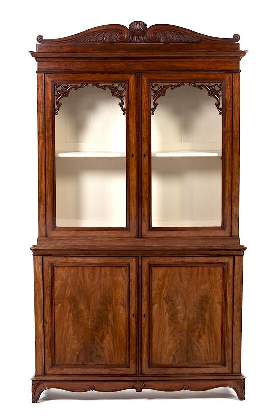 Appraisal: A William IV Mahogany Bookcase A William IV Mahogany Bookcase