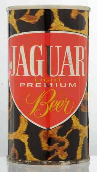 Appraisal: Jaguar Light Premium Beer Zip Top Beer Can - Very