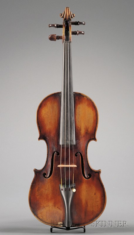 Appraisal: Italian Violin Probably Giovanni Cavani Spilamberto labeled GIOVANNI CAVANI DI