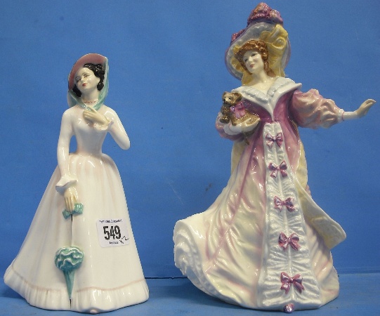 Appraisal: Royal Doulton Figures Lily HN and Julia HN