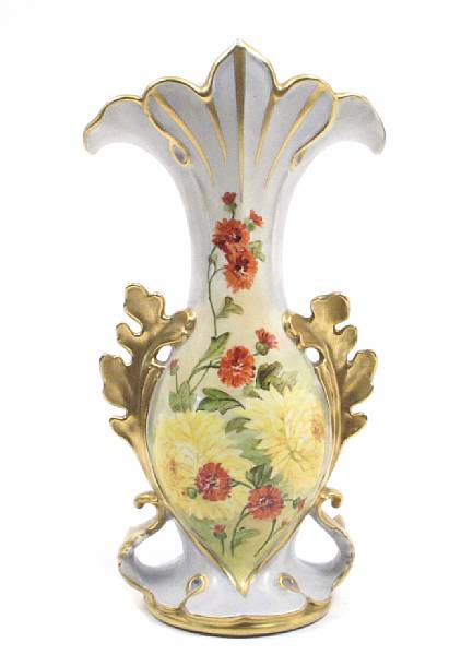 Appraisal: A Paris porcelain vase height in