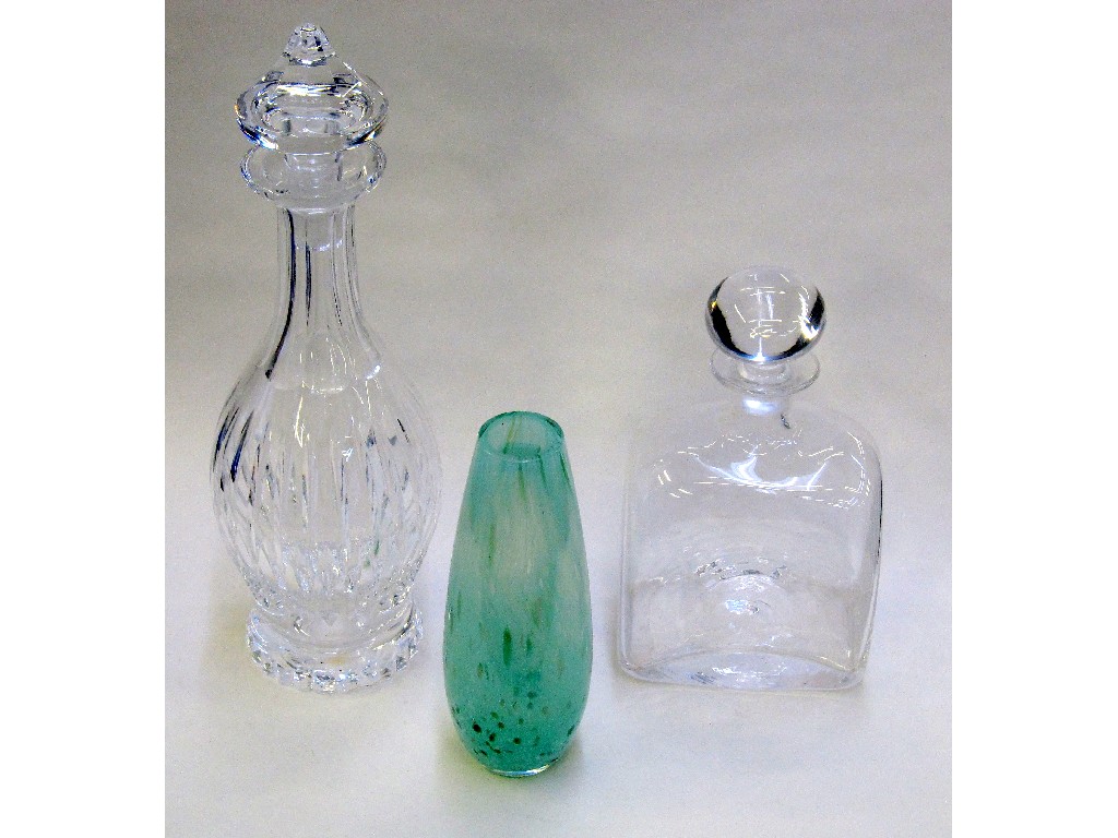 Appraisal: Waterford crystal decanter Frank Thrower for Dartington Crystal decanter and