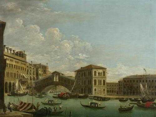 Appraisal: FABBRIS JACOPO Venice - Copenhagen attributed View of Venice with