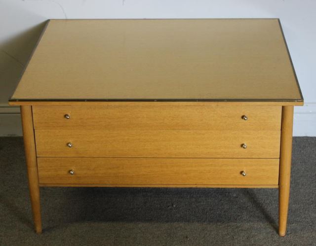 Appraisal: Midcentury Paul McCobb for H Sacks Side Table drawer side