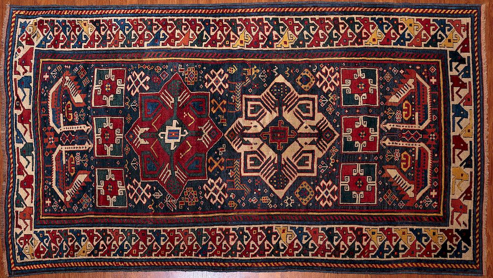 Appraisal: Antique Akstafa Rug Caucasus x circa Condition Comments added on