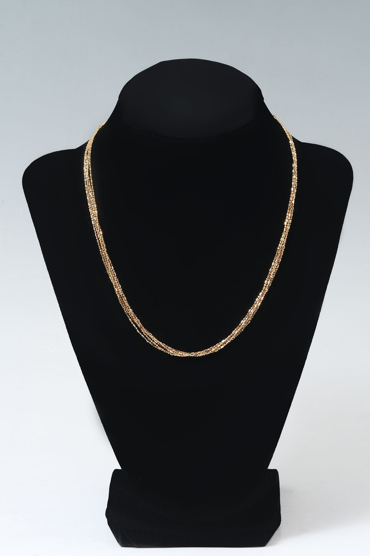 Appraisal: STRAND K ITALIAN NECKLACE Great looking K yellow gold ''