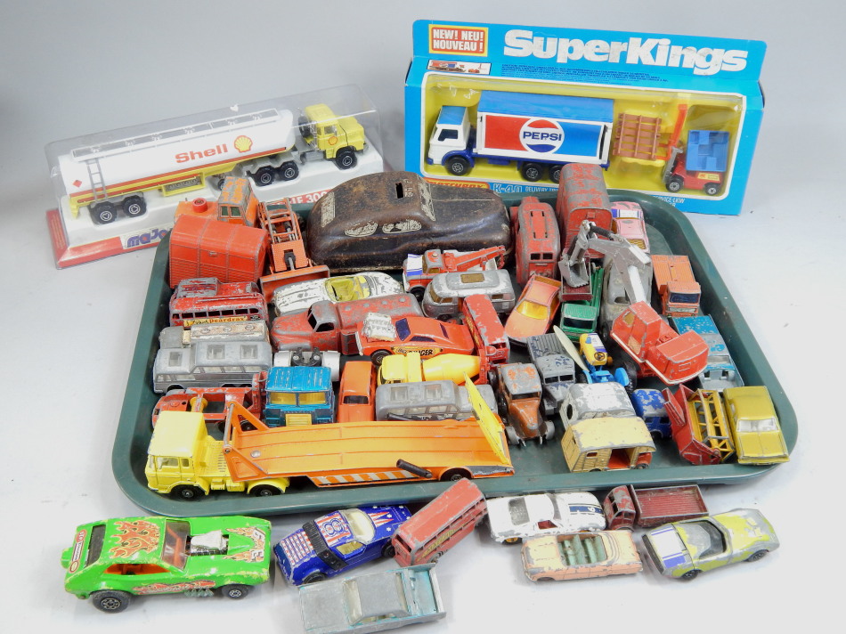 Appraisal: A quantity of die-cast vehicles to include a Matchbox Superkings