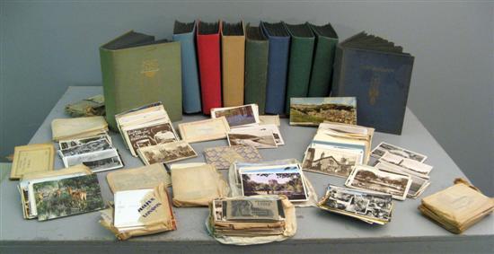 Appraisal: Extensive collection of English and Irish topographical historical and railway