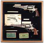 Appraisal: LOT OF TWO REMINGTON REVOLVERS SINGLE ACTION DOUBLE ACTION WITH