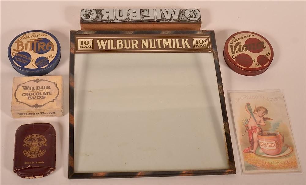 Appraisal: Lot of Wilbur Chocolate Lititiz PA Advertising Lot of Early