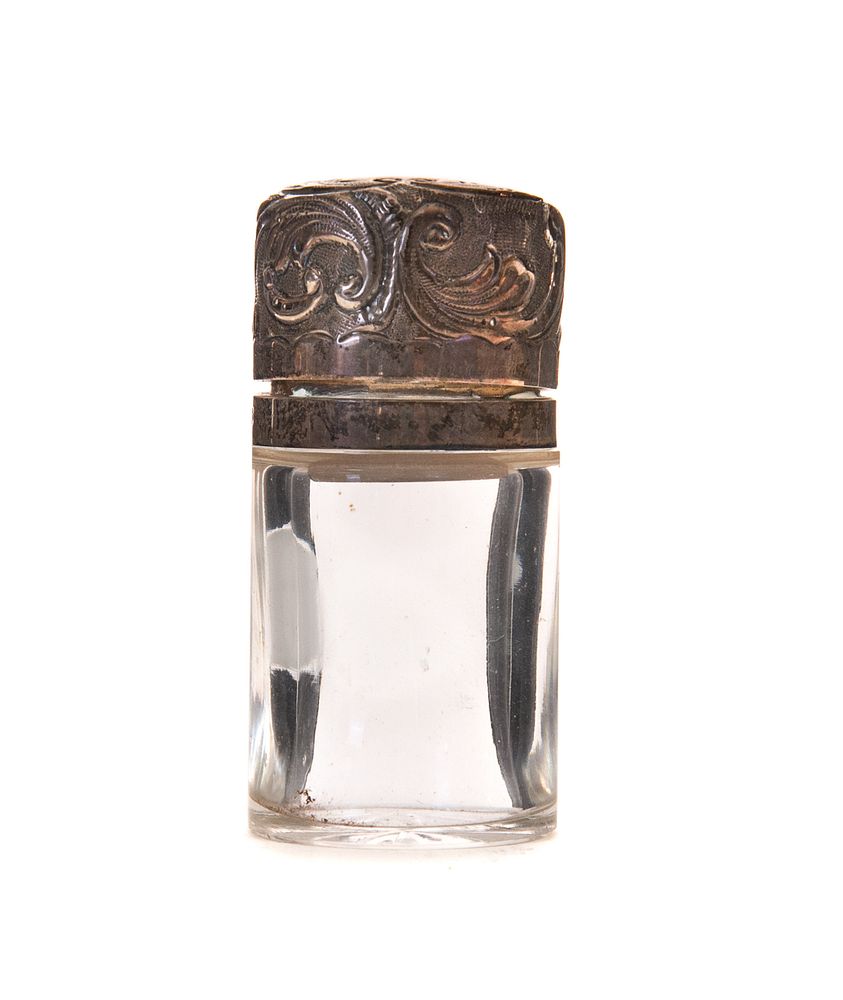 Appraisal: Hallmarked Silver Perfume Hallmarked Silver Perfume