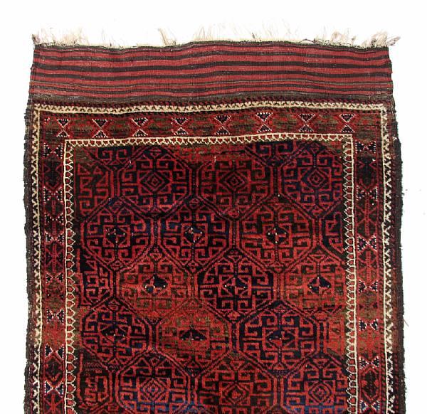 Appraisal: A Balouch rug size approximately ft in x ft in