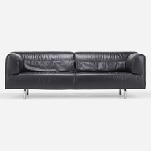 Appraisal: Piero Lissoni MET DIVANO SOFA CassinaItaly leather steel h w