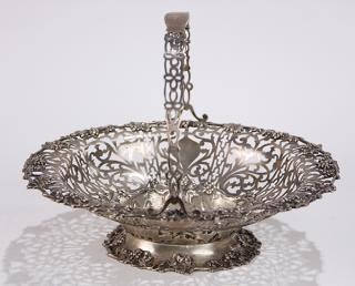 Appraisal: Gorham sterling silver fruit basket troy oz Gorham sterling silver