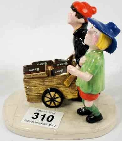 Appraisal: Royal Doulton Advertising Figure The Bisto Kids MCL for Millennium