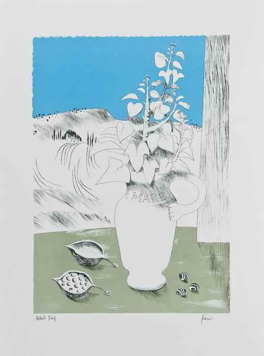 Appraisal: Mary Fedden b Ivy lithograph printed in colours signed in