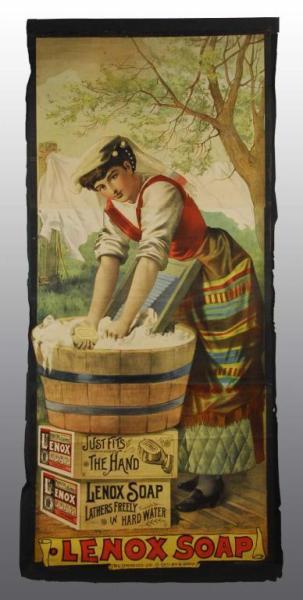 Appraisal: Large Lenox Soap Poster Condition Excellent Size x