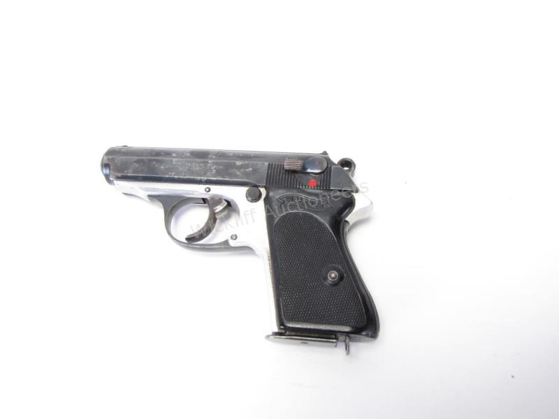 Appraisal: Walther PPK Duraluminum Frame Pistol-Stainless barrel Chambered in mm round